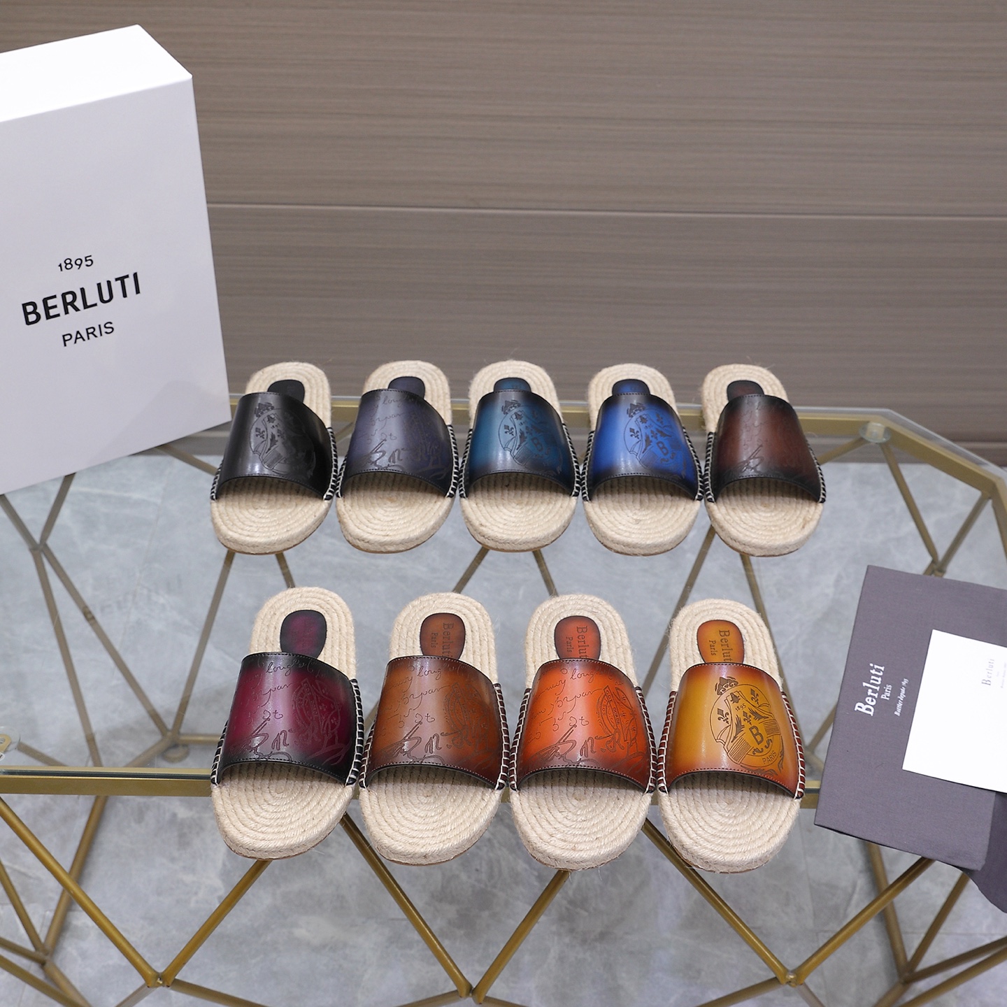 Berluti 벨루티 에지(Edge) Alessandro 알레산드로 슬리퍼 신발