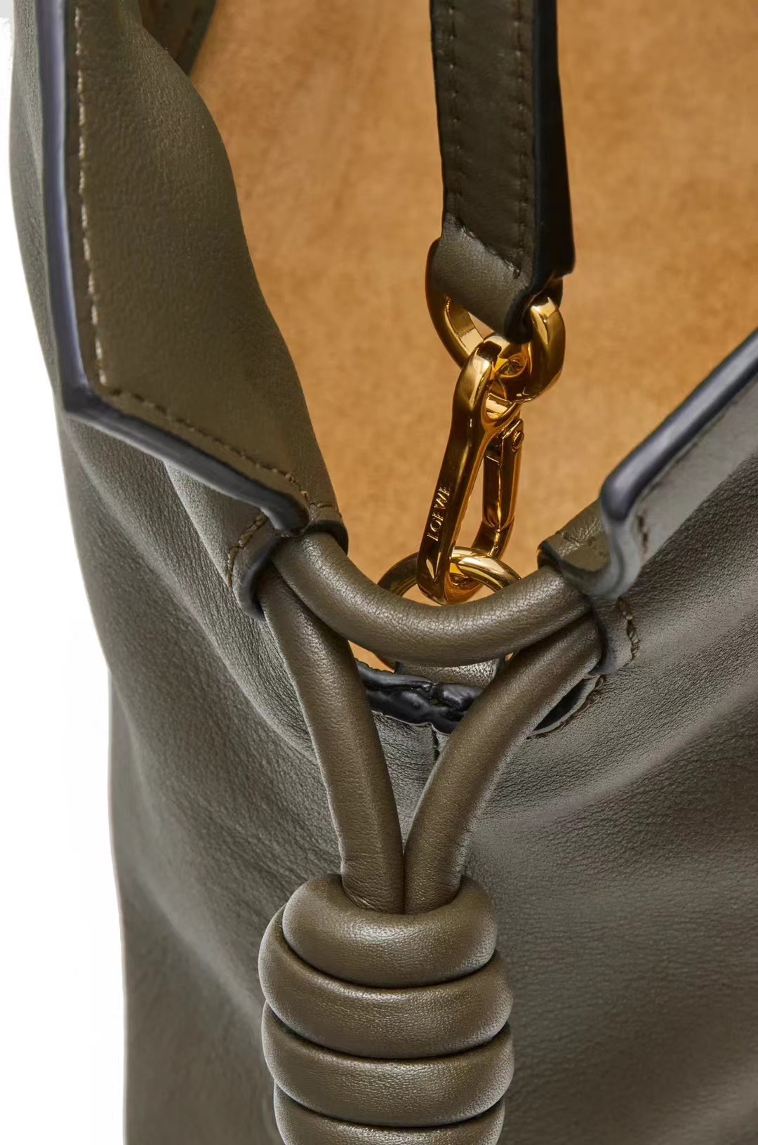 LOEWE 로에베 Flamenco 플라멩코 퍼스 나파 카프스킨 파우치 숄더백 가방