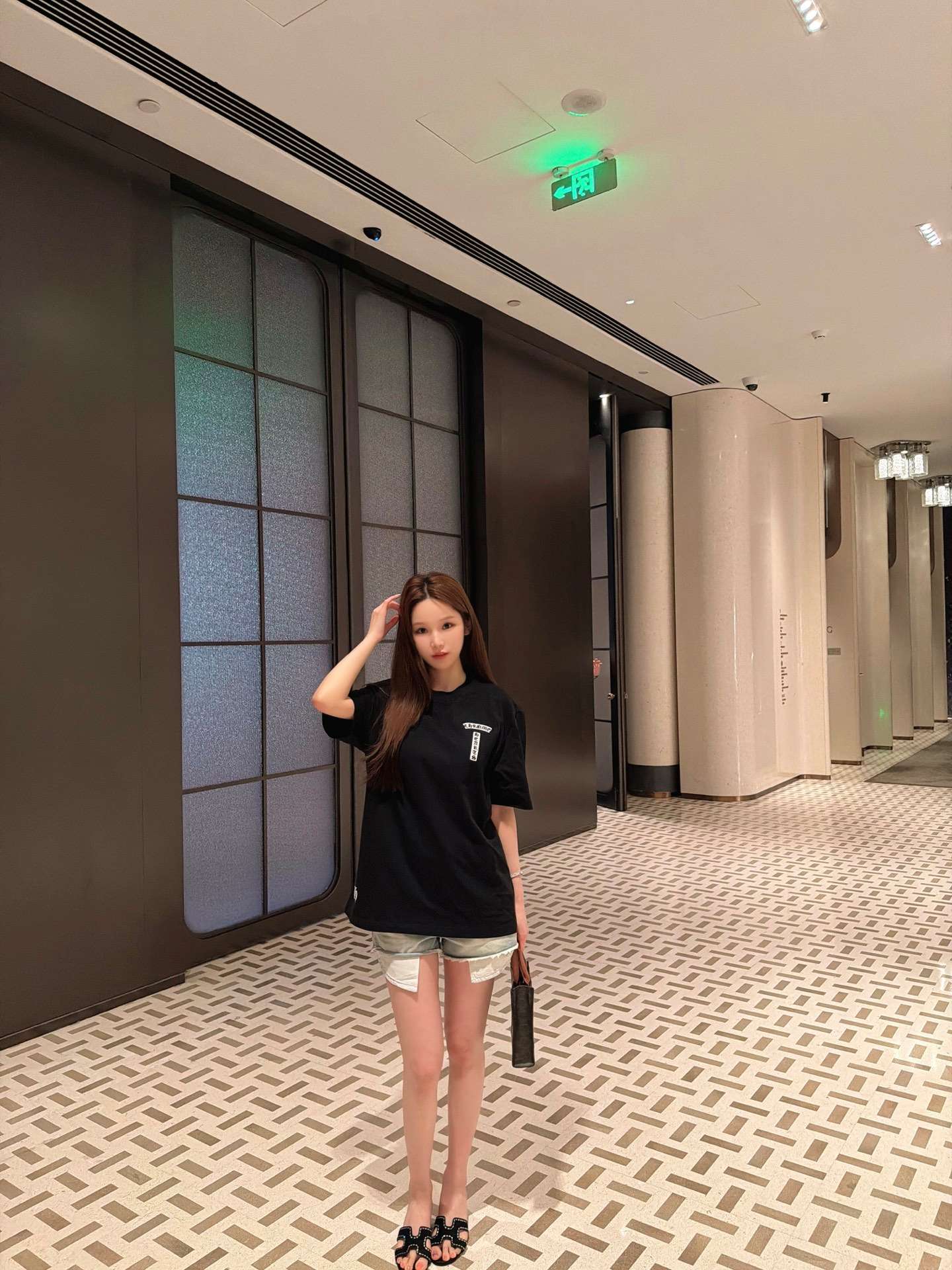 크롬하츠(CHROME HEARTS) 로고 반팔 티셔츠 상의 의류