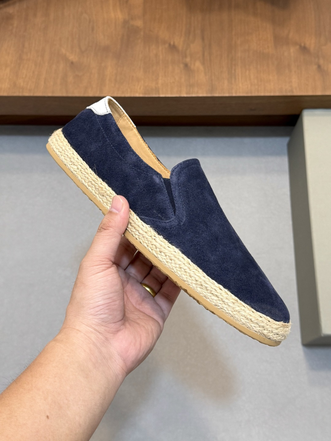 [Brunello Cucinelli] 브루넬로 쿠치넬리 맨즈 스웨이드 캐주얼 로퍼 신발