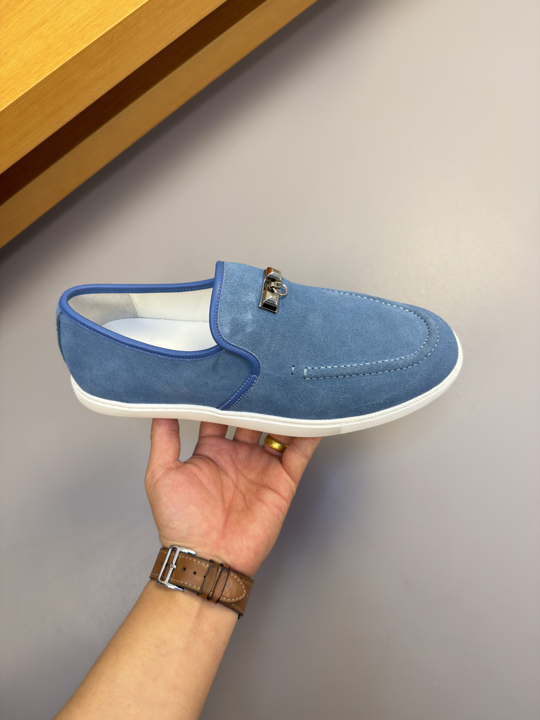 Hermes 에르메스 슬립온 스니커즈 신발