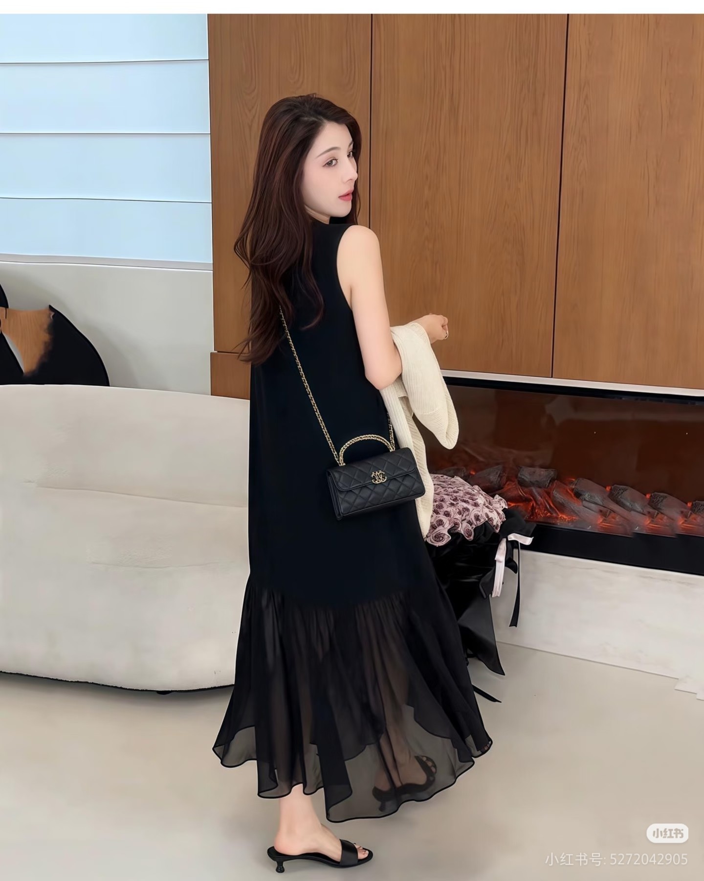 Chanel 25S 샤넬 캐비어 카우레더 Kelly 핸들백 가방