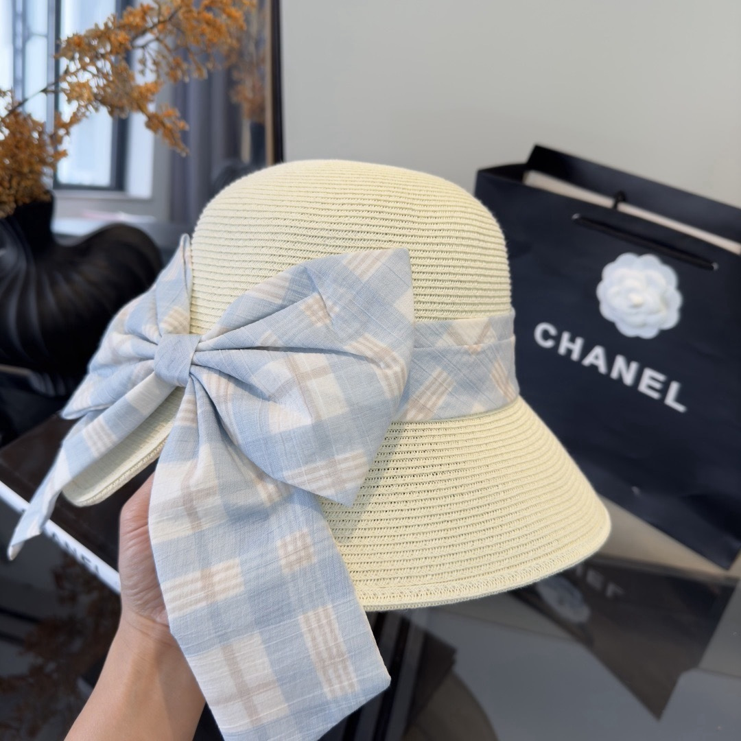샤넬(CHANEL) 페이퍼 라피아 햇 모자