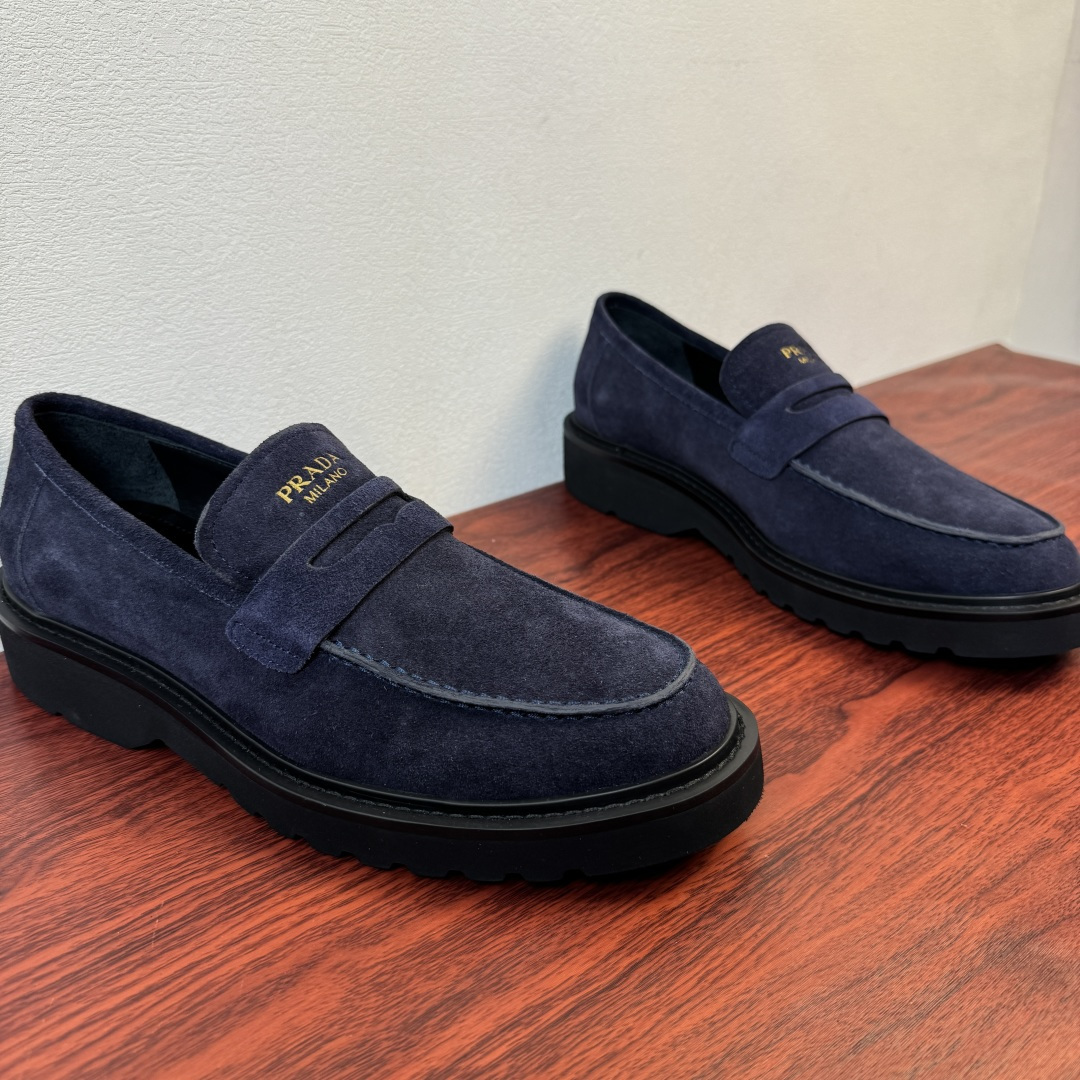 PRADA 프라다 클래식 로고 로퍼 구두 신발