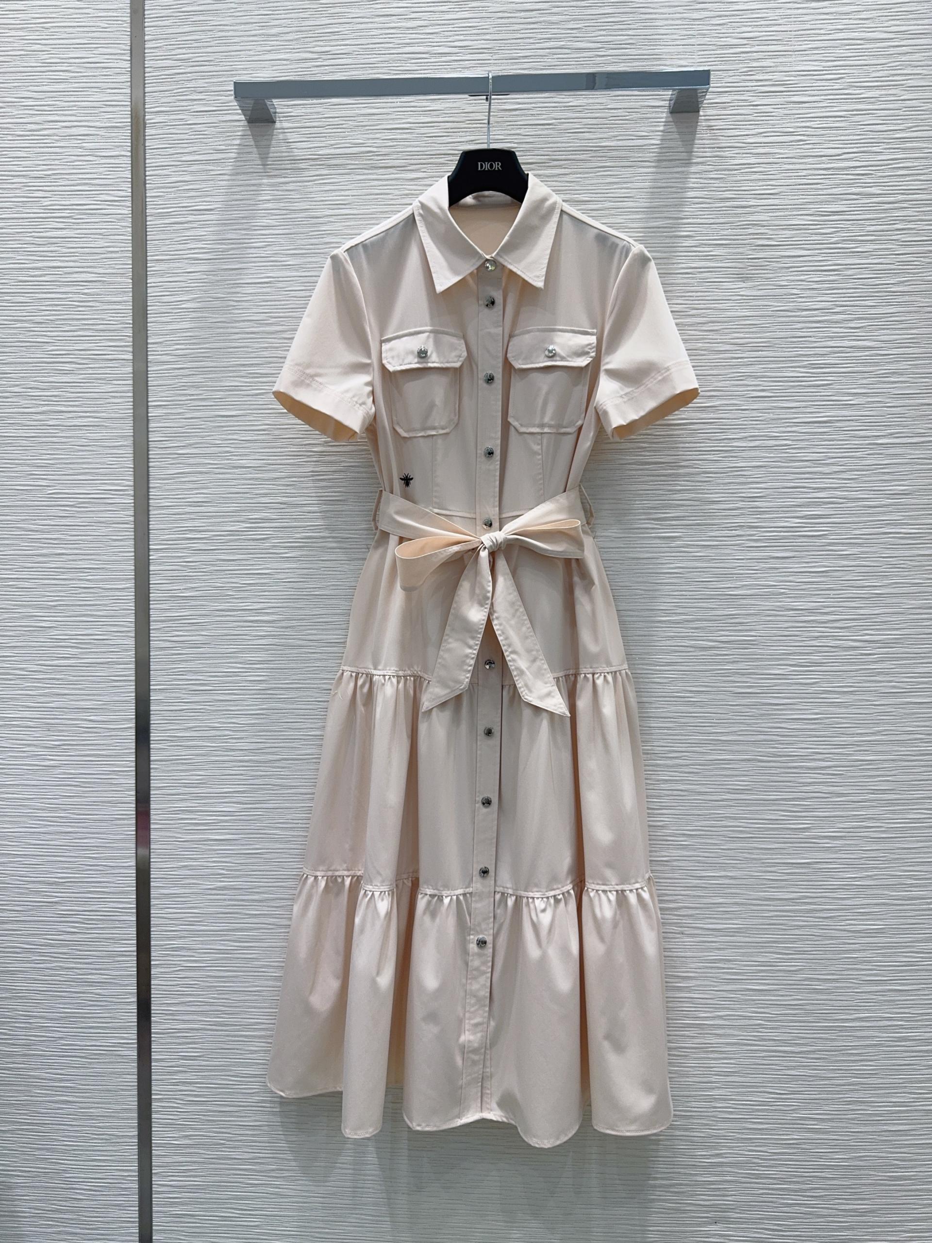 Dior CD 디올 26SS 테크니컬 미디 원피스 의류
