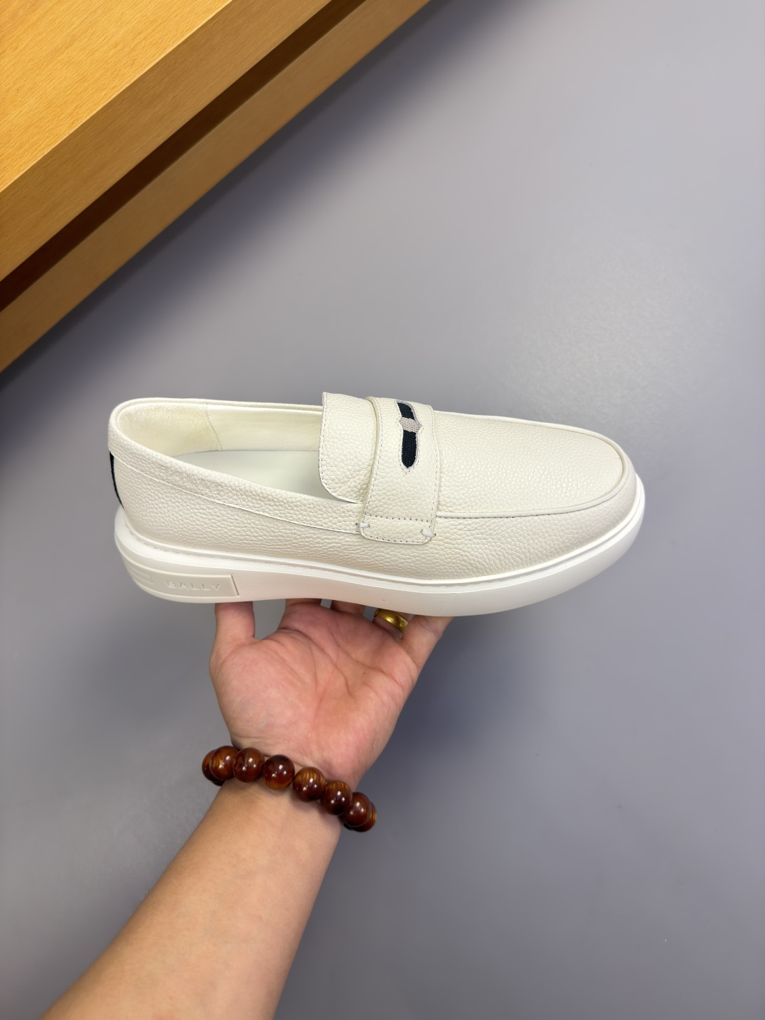 BALLY 발리 레더 스니커즈 로퍼 신발