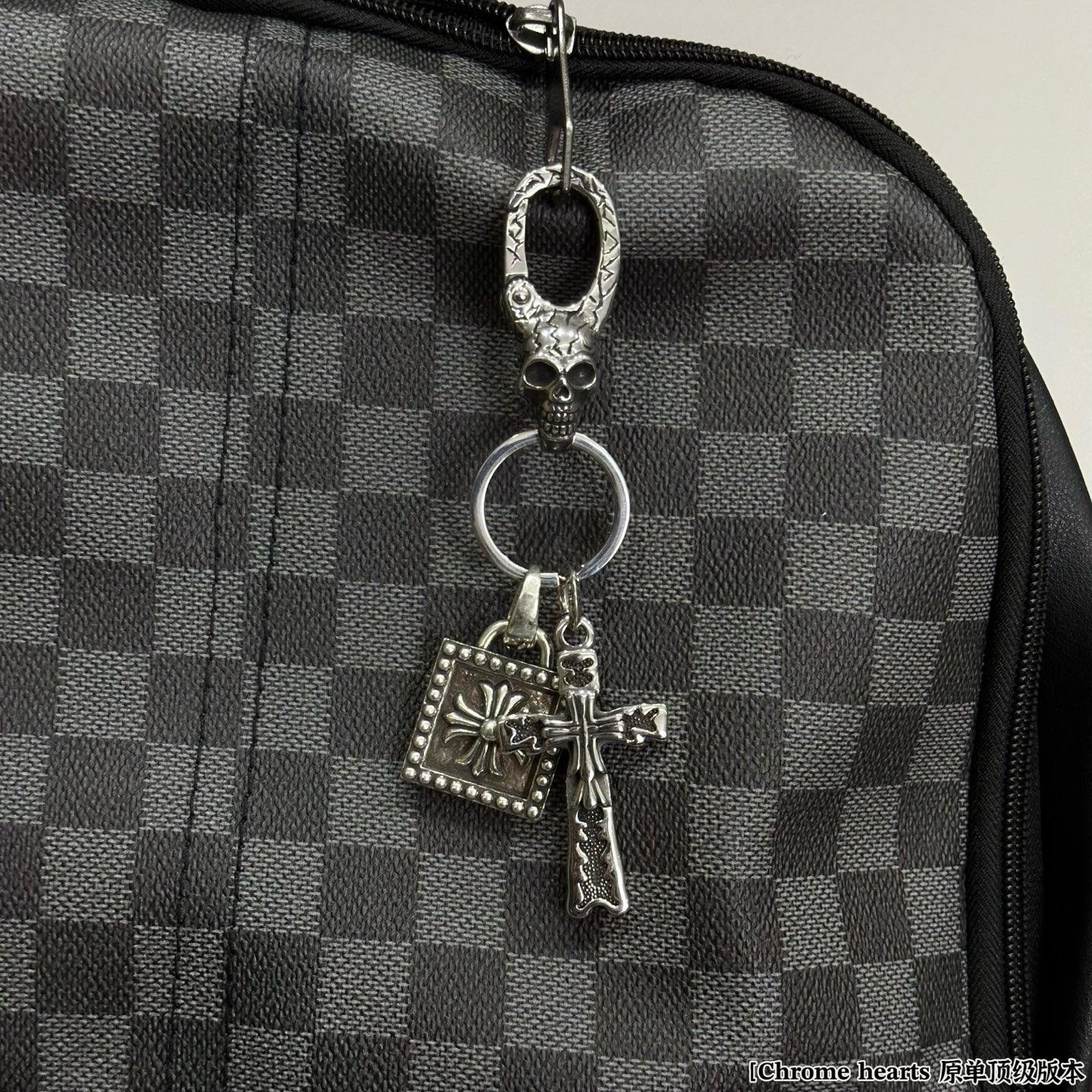 크롬하츠(CHROME HEARTS) 실버 키링 백참 악세사리