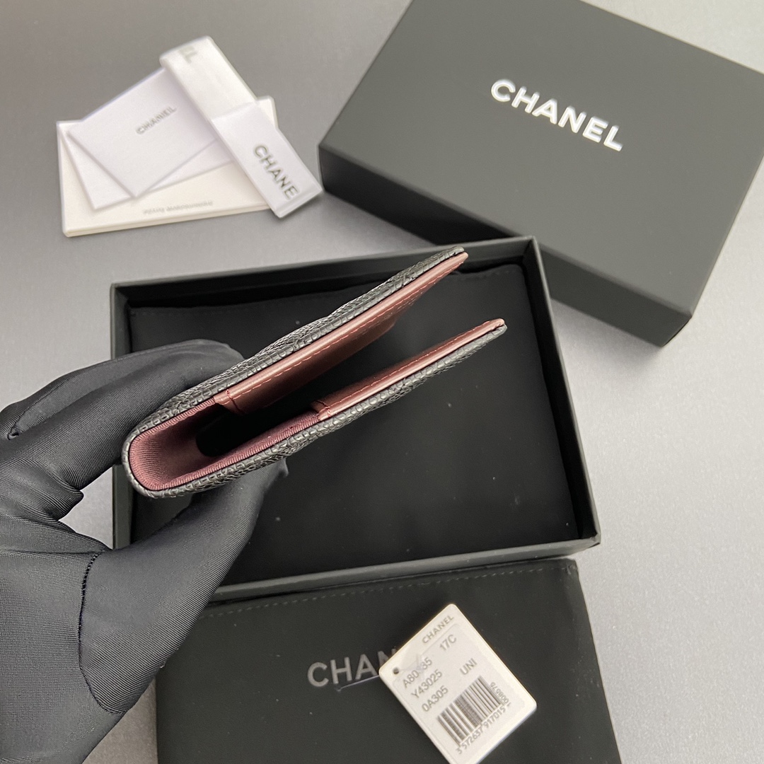 [Chanel] 샤넬 퀼팅 레더 패스포트 홀더/여권 지갑