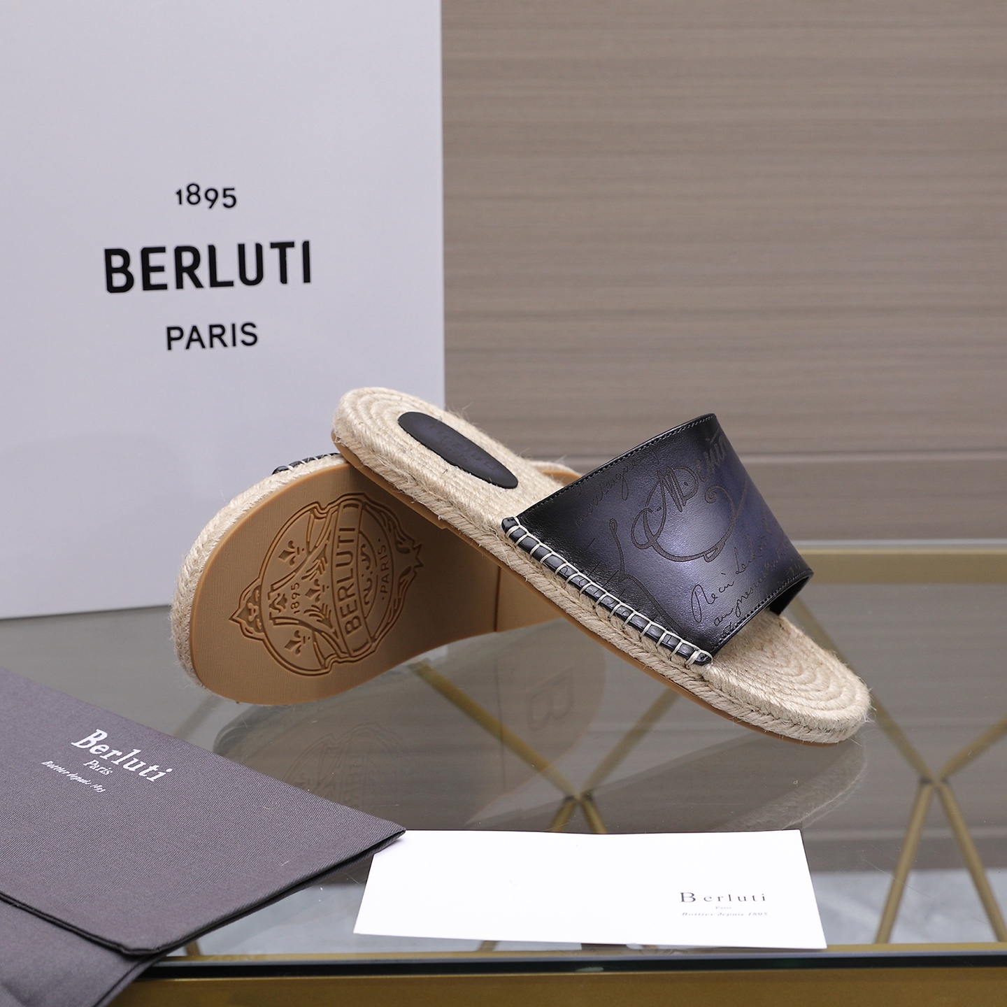 Berluti 벨루티 에지(Edge) Alessandro 알레산드로 슬리퍼 신발