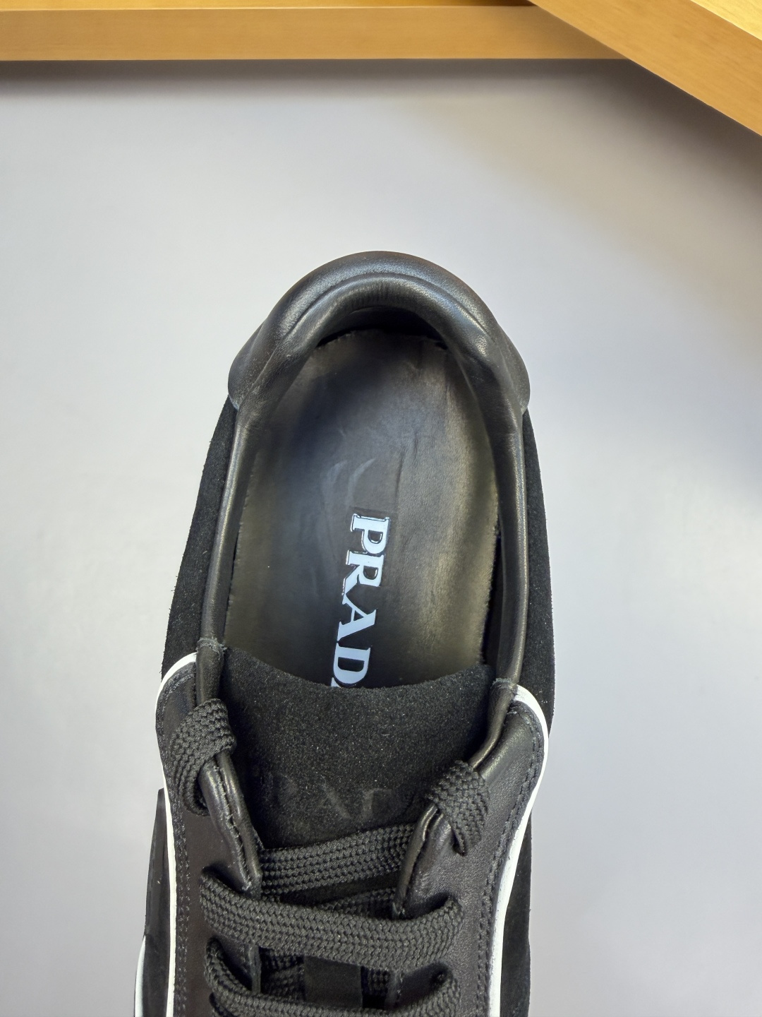 [Prada] 프라다 나파 & 스웨이드 콤비 스니커즈 신발