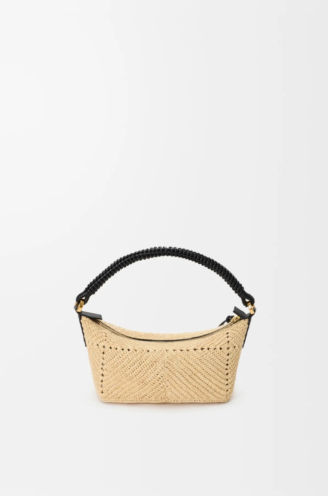 LOEWE 로에베 미니 클래식 카프스킨 & 라피아 칼라 백 가방 / 11268
