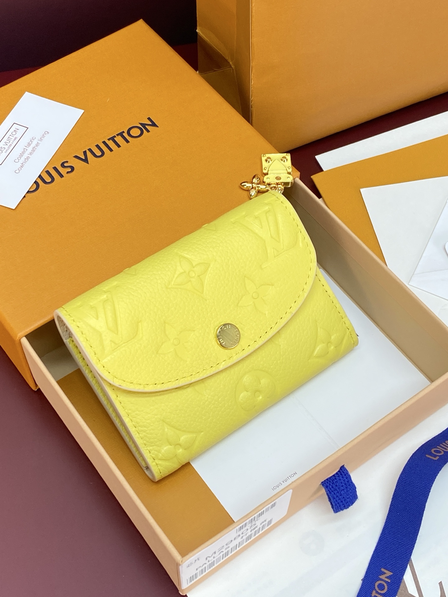 [Louis Vuitton] LV 루이비통 엠프레인 하이 섬머 Rosalie 로잘리 코인 지갑 M29805