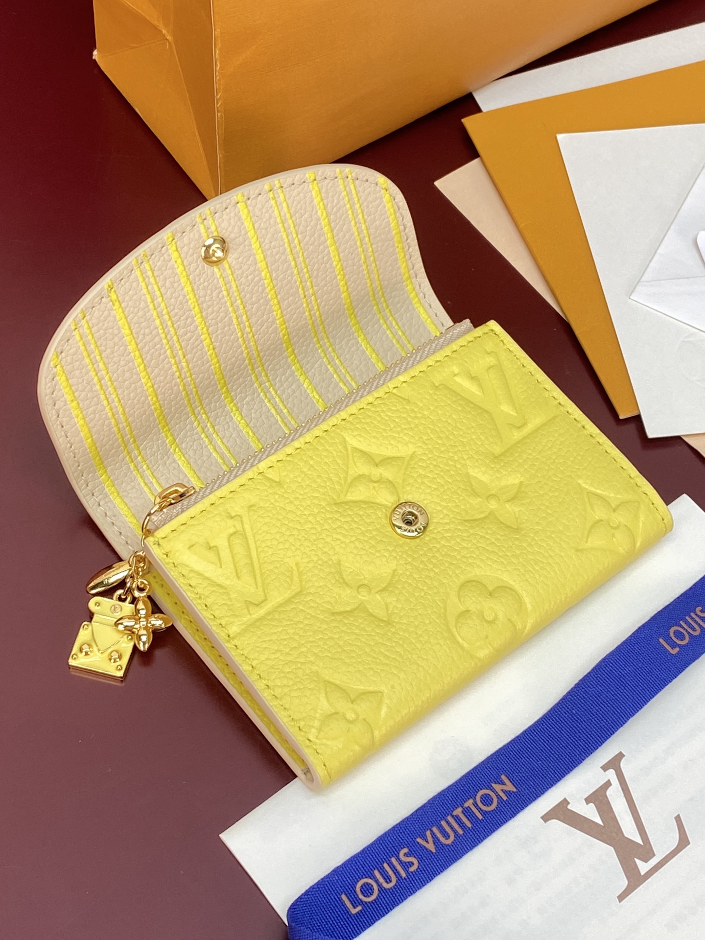 [Louis Vuitton] LV 루이비통 엠프레인 하이 섬머 Rosalie 로잘리 코인 지갑 M29805