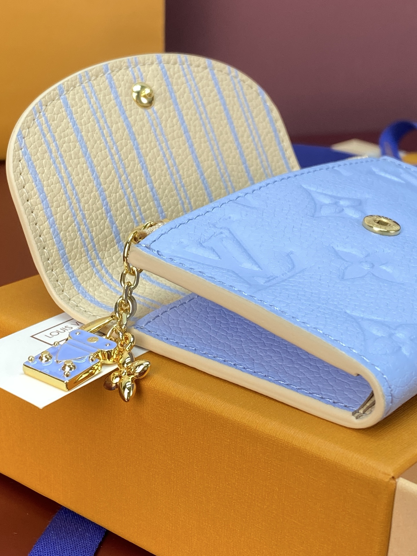 [Louis Vuitton] LV 루이비통 엠프레인 하이 섬머 Rosalie 로잘리 코인 지갑 M29805