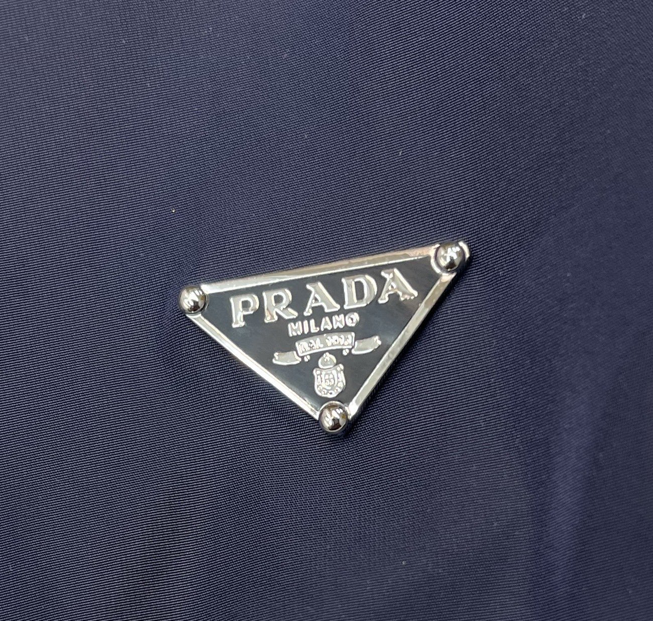 프라다(PRADA) 로고 후드 나일론 재킷 상의 의류