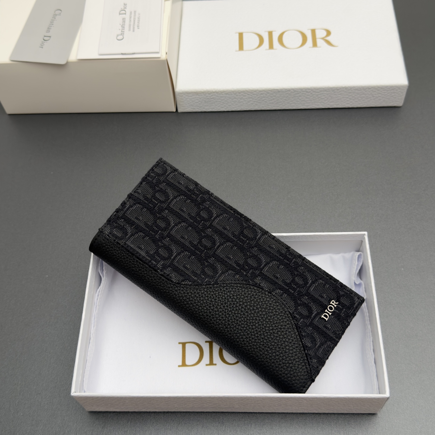 Dior 디올 맨즈 롱 바이폴드 지갑