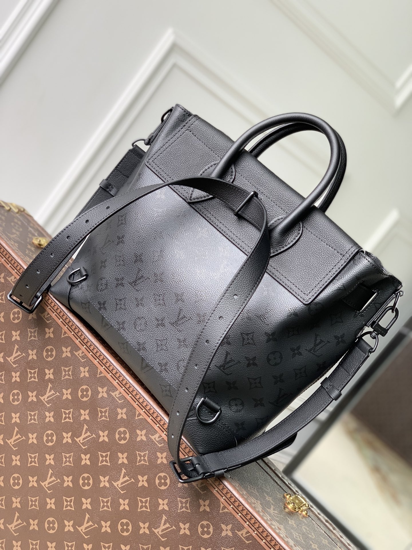 LOUIS VUITTON LV 루이비통 스티머 30 백 (모노그램 미드나이트 캔버스) 가방