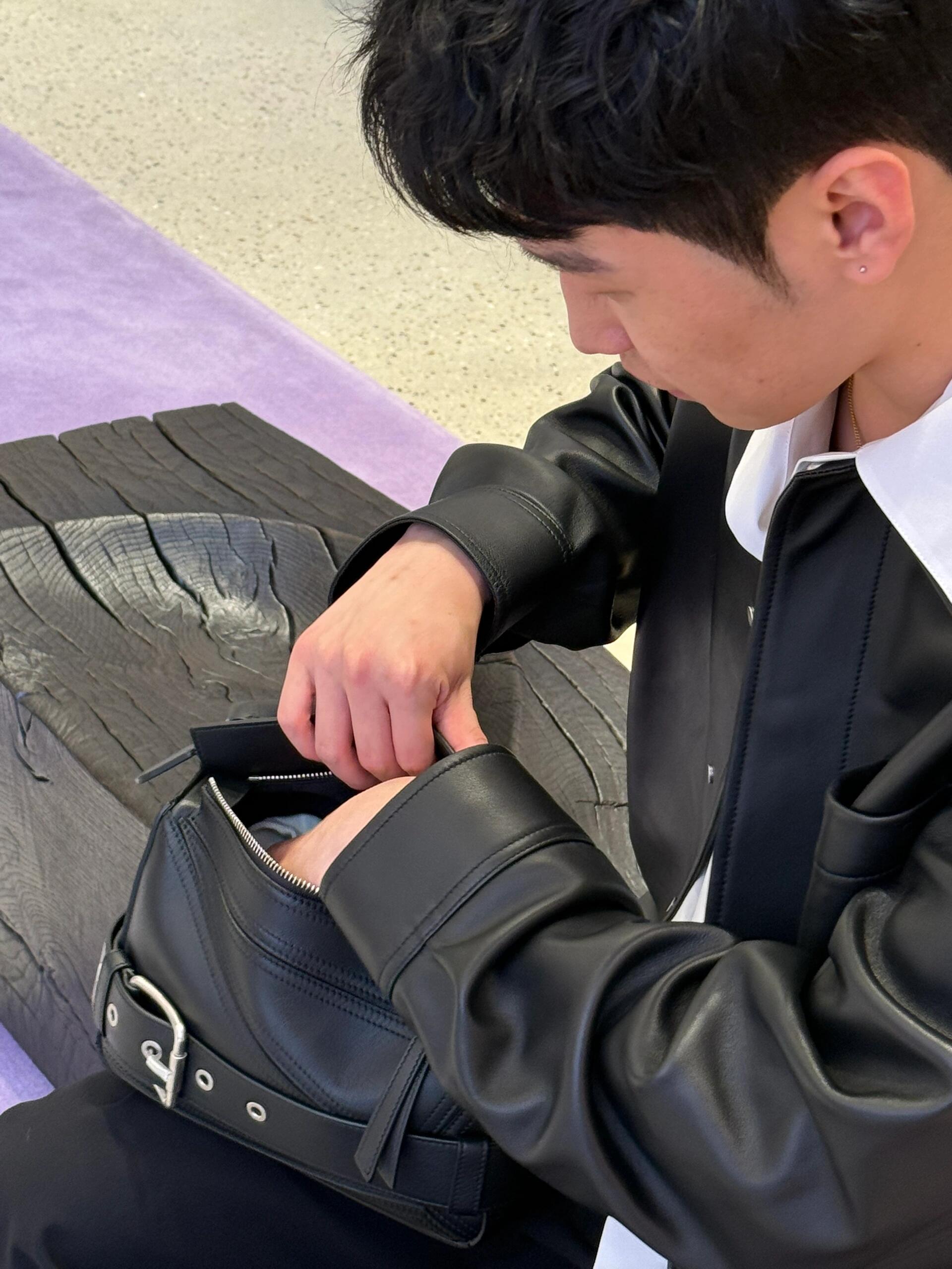 Loewe Puzzle Biker 로에베 퍼즐 스몰 백 가방