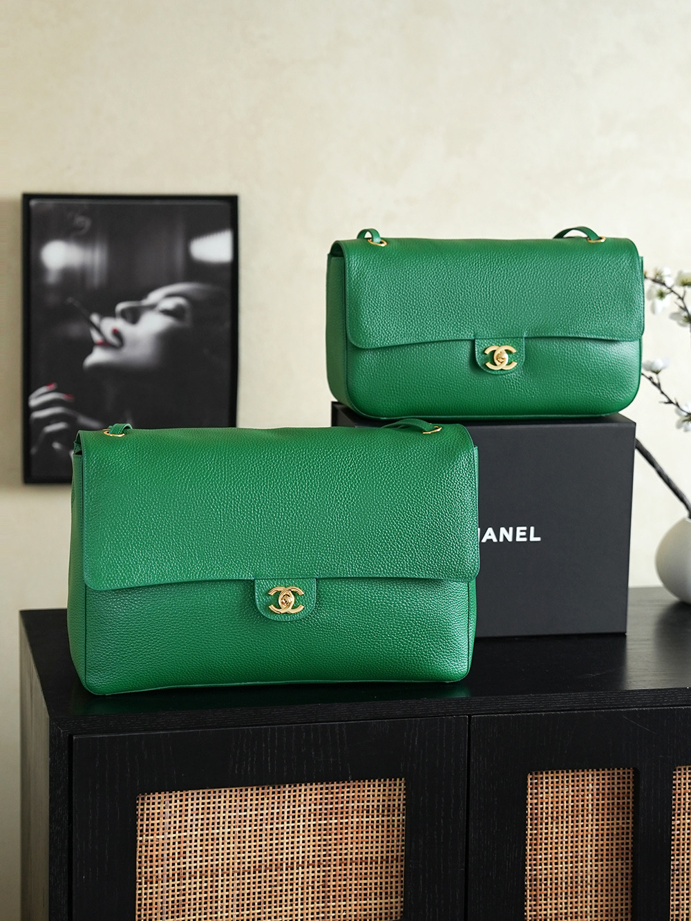 [CHANEL] 샤넬 26S 라지 플랩 백 가방 AS6231