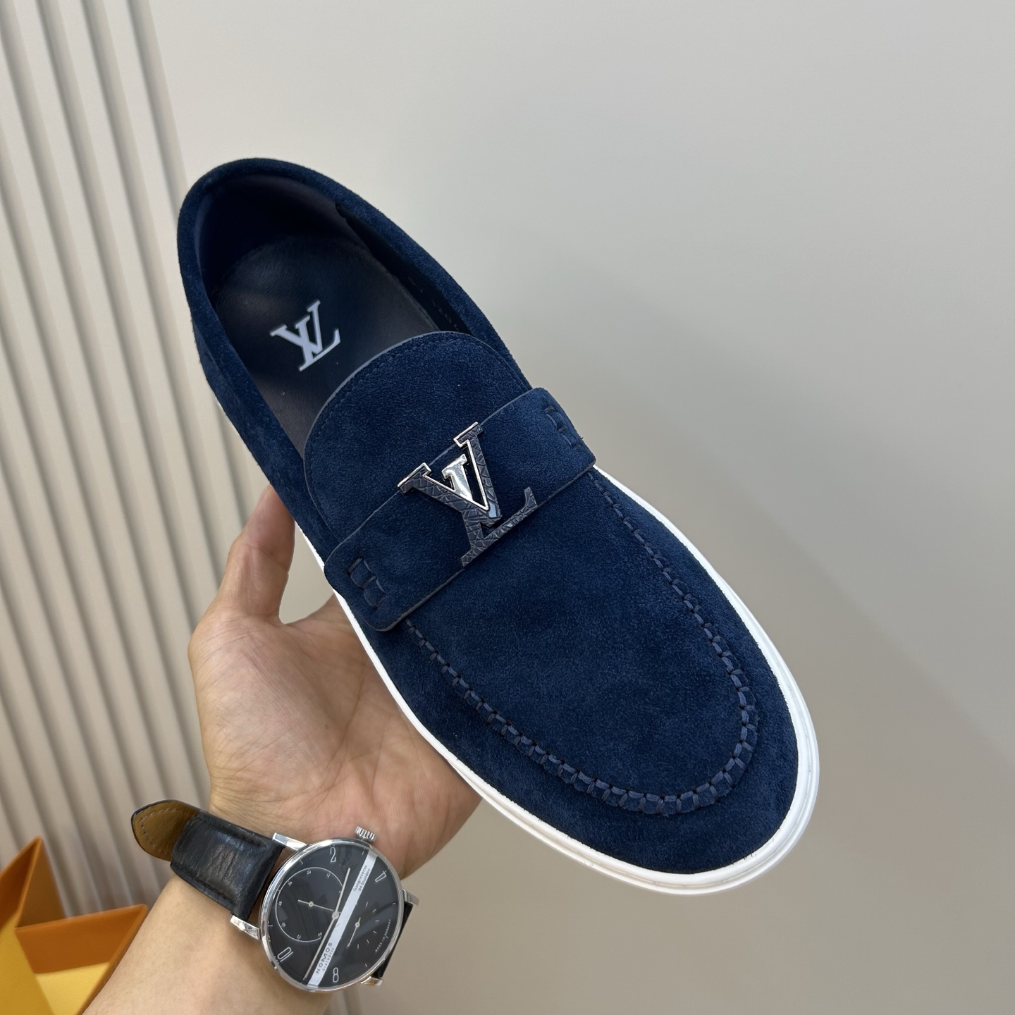 LV 루이비통 프리미엄 레더 로퍼 구두 신발