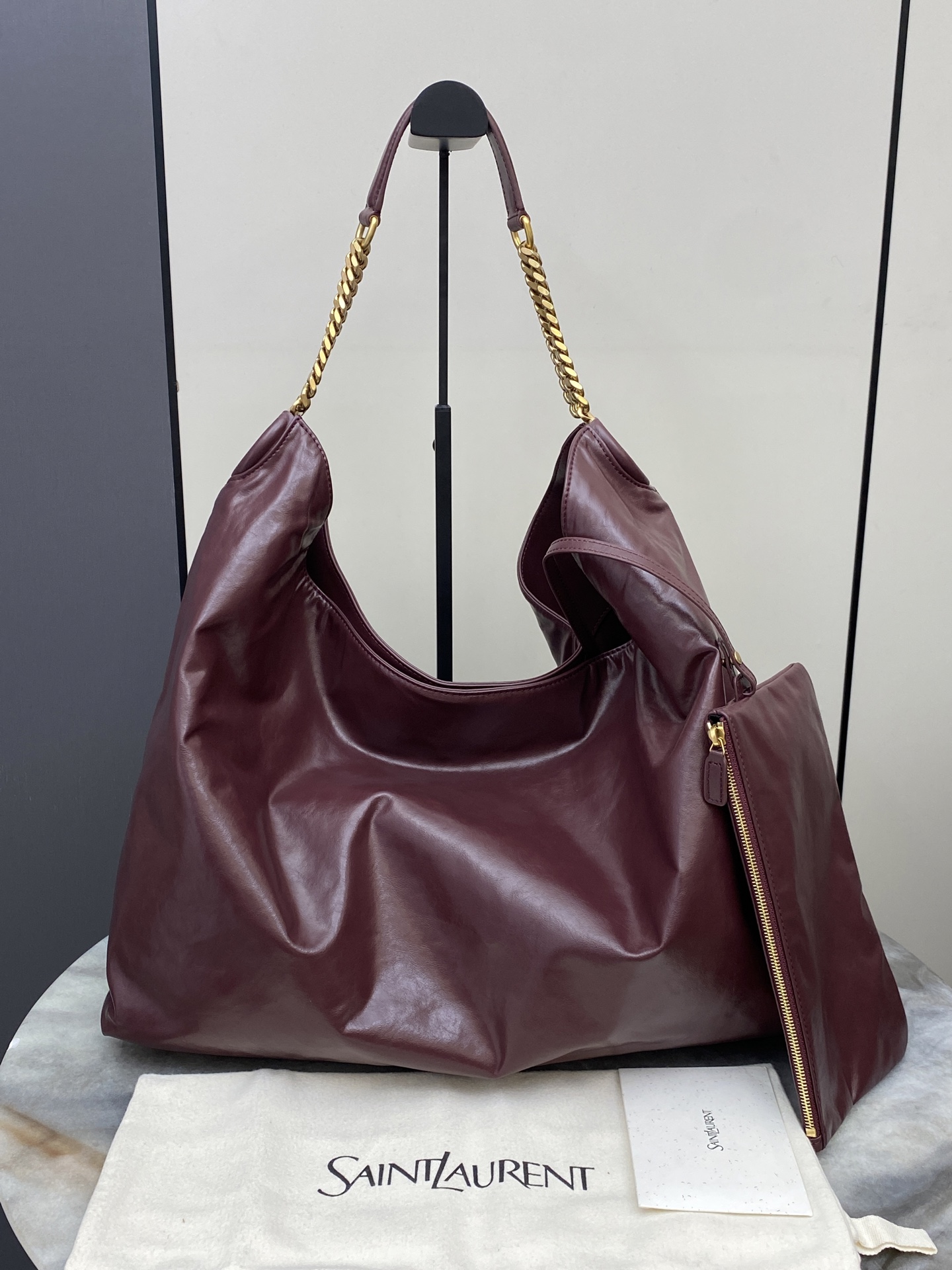 YSL 생로랑 오르탕스(Hortense) 대형 라지 호보백 가방