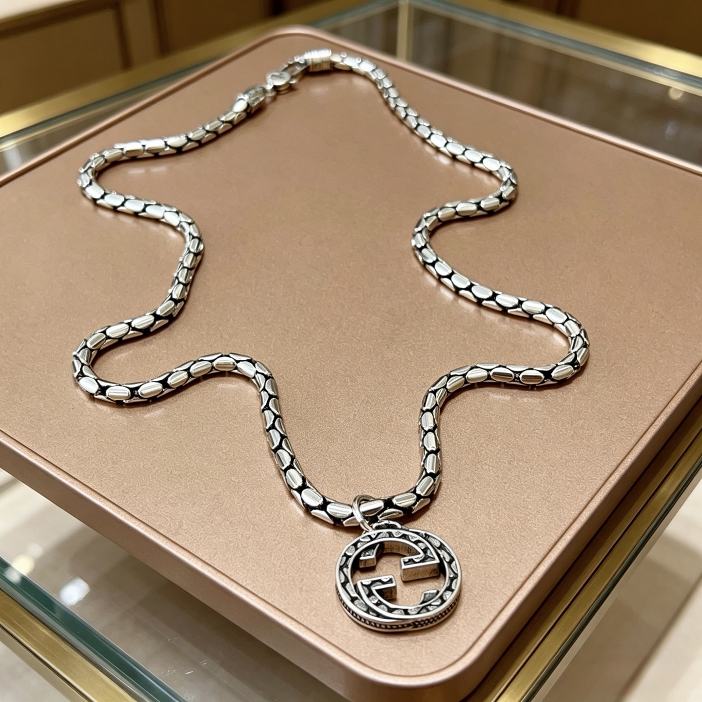 구찌(GUCCI) 빈티지 체인 목걸이 악세사리