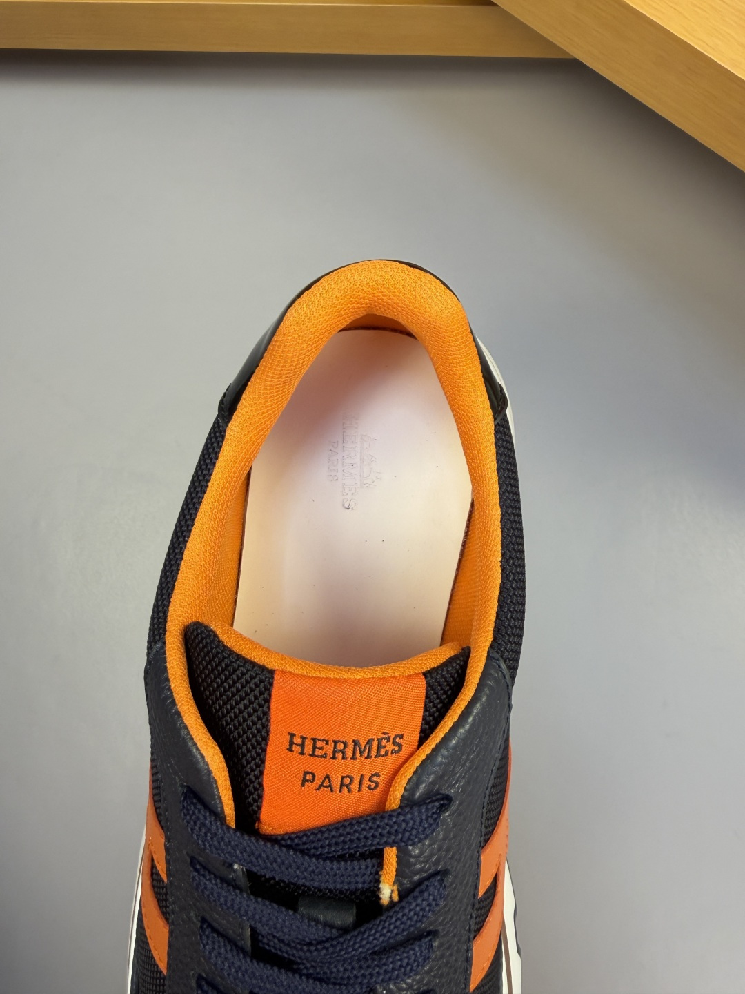 Hermes 에르메스 H 로고 캐주얼 운동화 스니커즈 신발