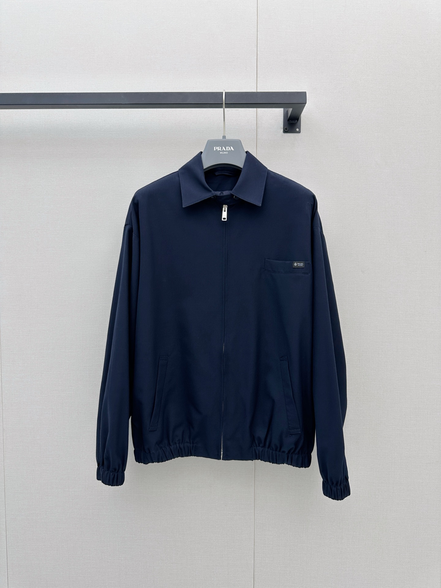 프라다(PRADA) 카키 오버핏 집업 재킷 상의 의류
