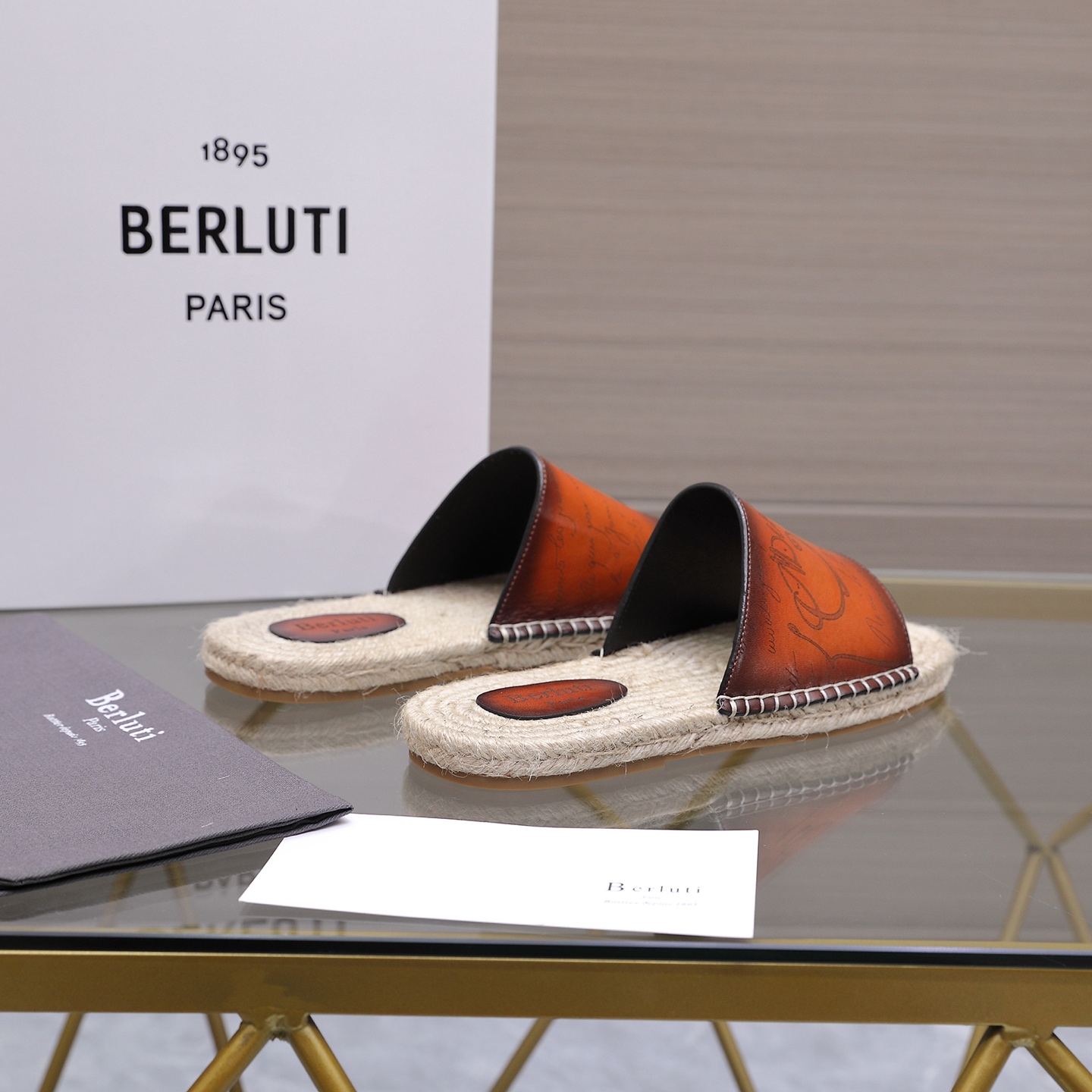 Berluti 벨루티 에지(Edge) Alessandro 알레산드로 슬리퍼 신발