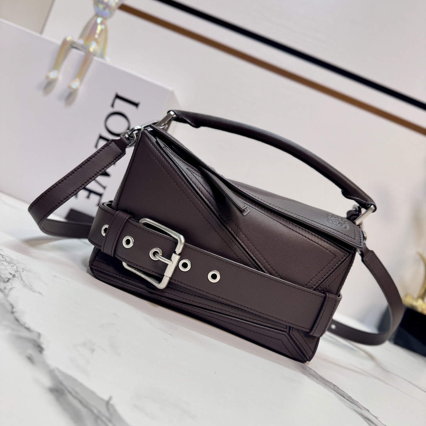 Loewe Puzzle Biker 로에베 퍼즐 스몰 백 가방