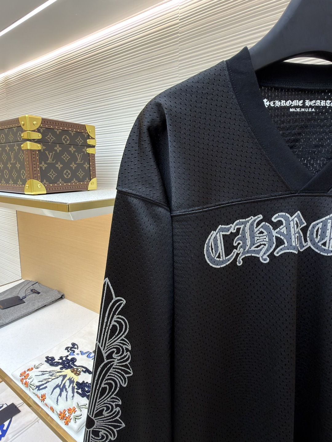 크롬하츠(CHROME HEARTS) 메쉬 아이스하키 저지 상의 의류