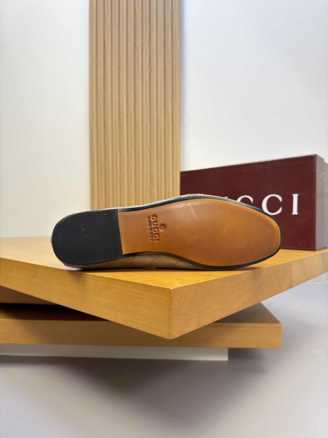 GUCCI 구찌 브랜드 패턴 빈티지 로퍼 구두 신발