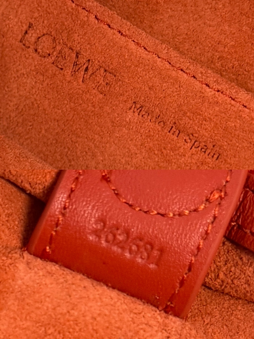 [Loewe] 로에베 Amazona 아마조나 180 소프트 카프스킨 스몰 백 가방