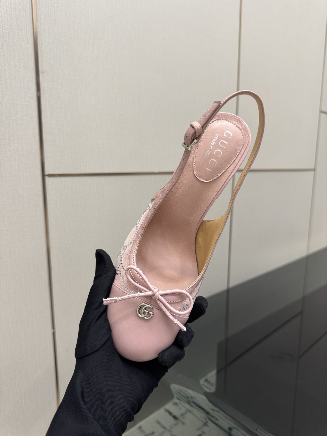 구찌(GUCCI) 홀스빗 발레리나 펌프스 신발
