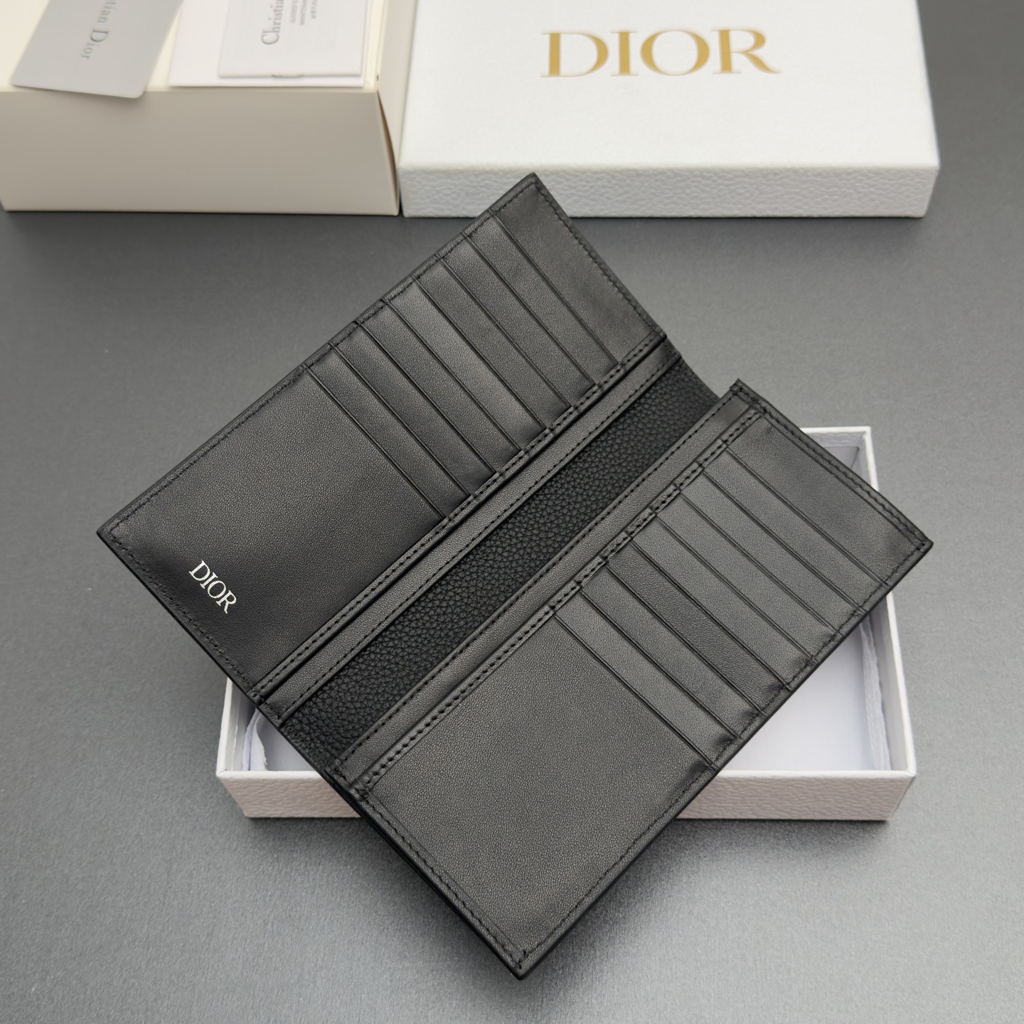 Dior 디올 맨즈 롱 바이폴드 지갑