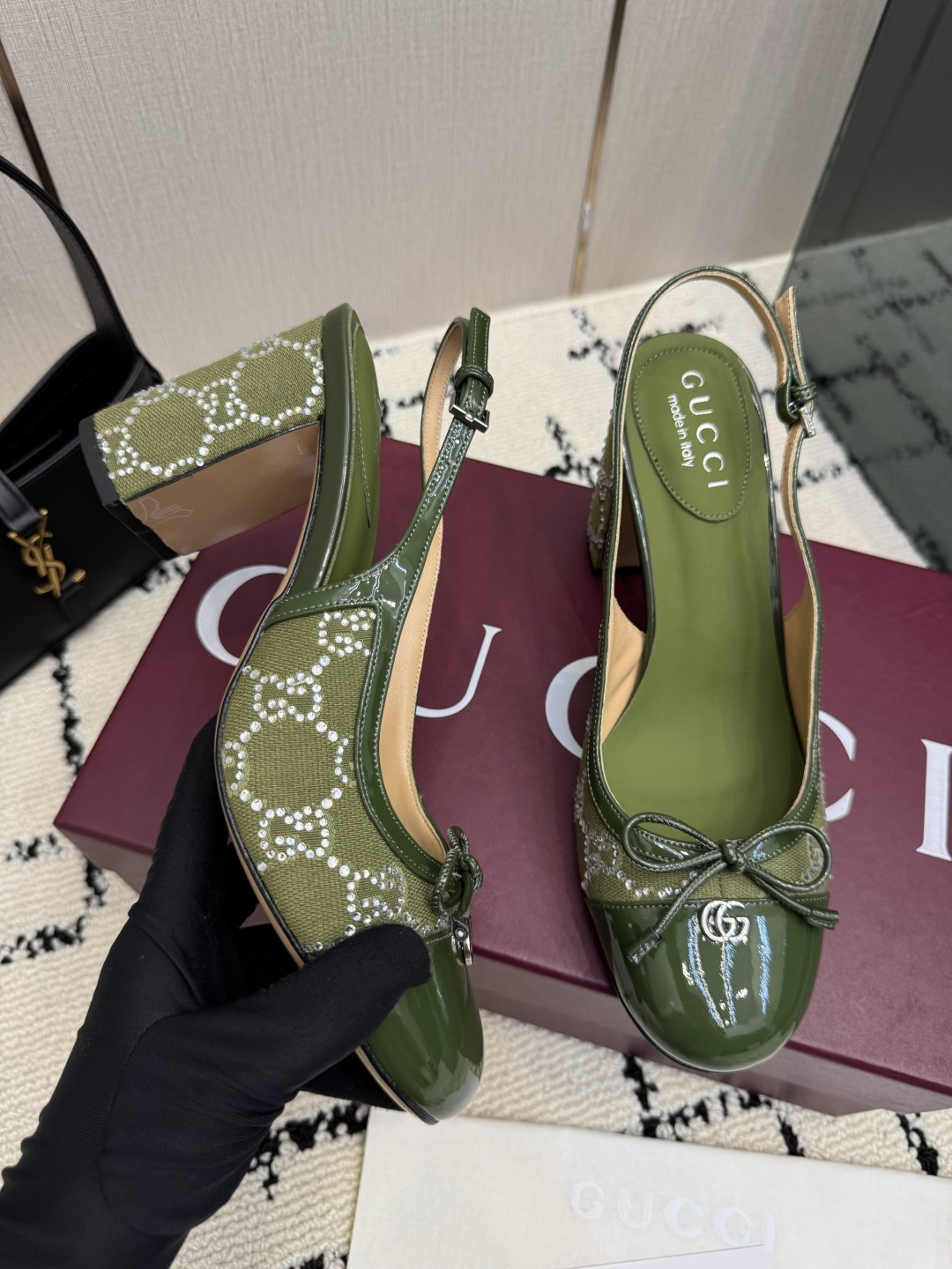 구찌(GUCCI) 홀스빗 발레리나 펌프스 신발