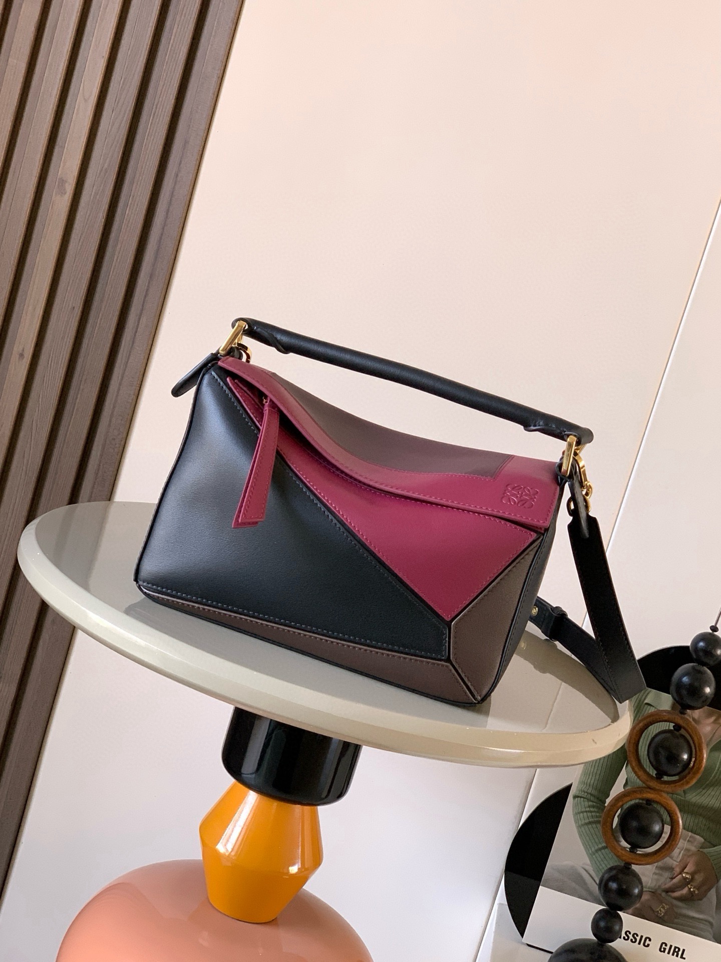 Loewe 로에베 퍼즐(Puzzle) 스몰 나파 소가죽 핸드백 (조셉 앨버스 콜라보 에디션) 가방