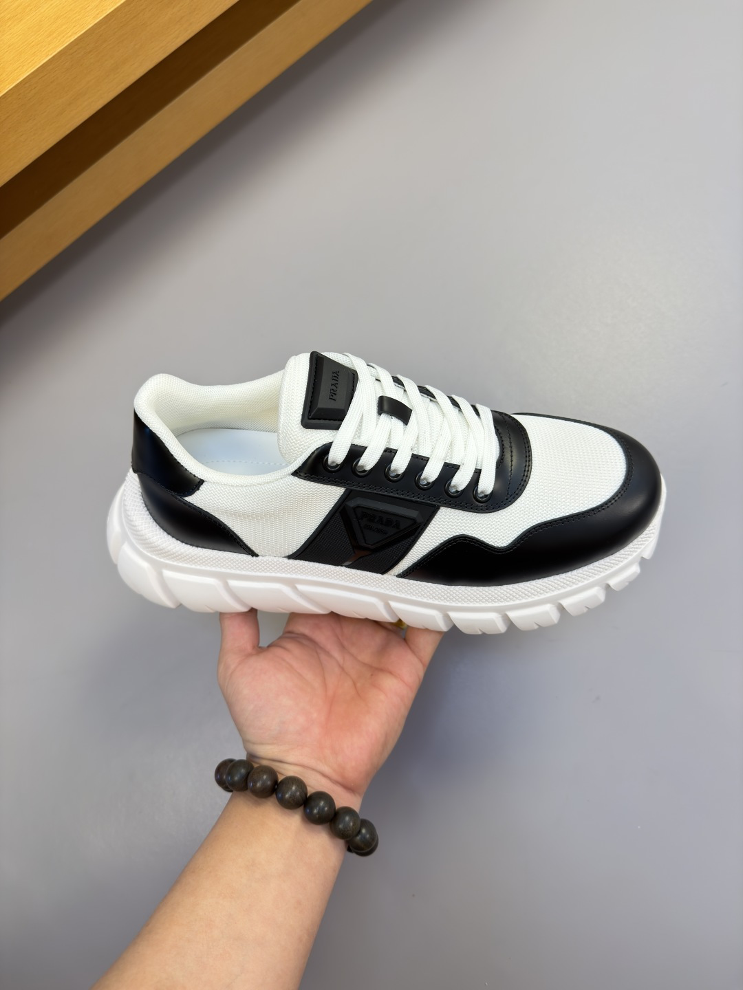 [Prada] 프라다 프리미엄 캐주얼 스니커즈 신발