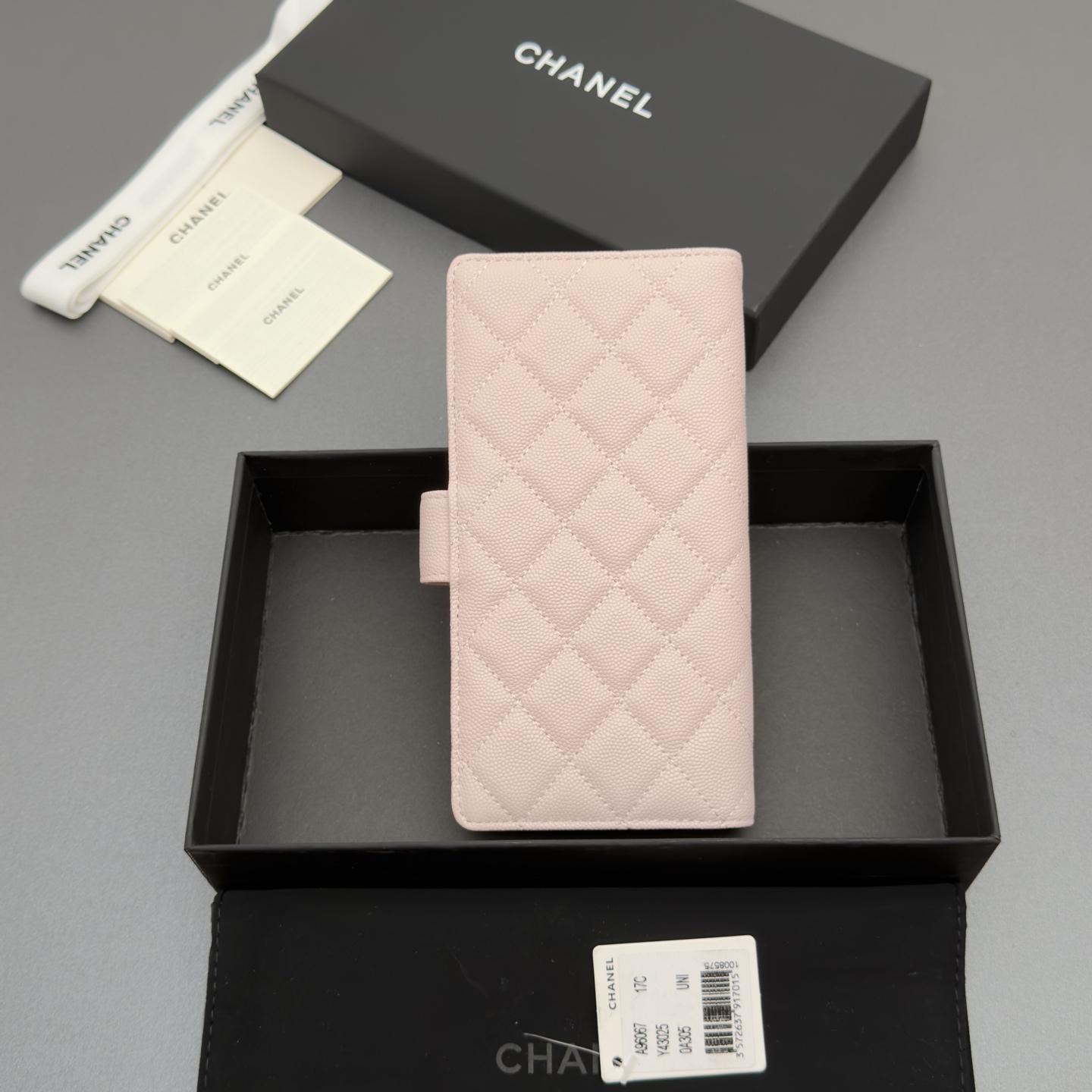 Chanel 샤넬 퀼팅 롱 월렛 지갑 복제