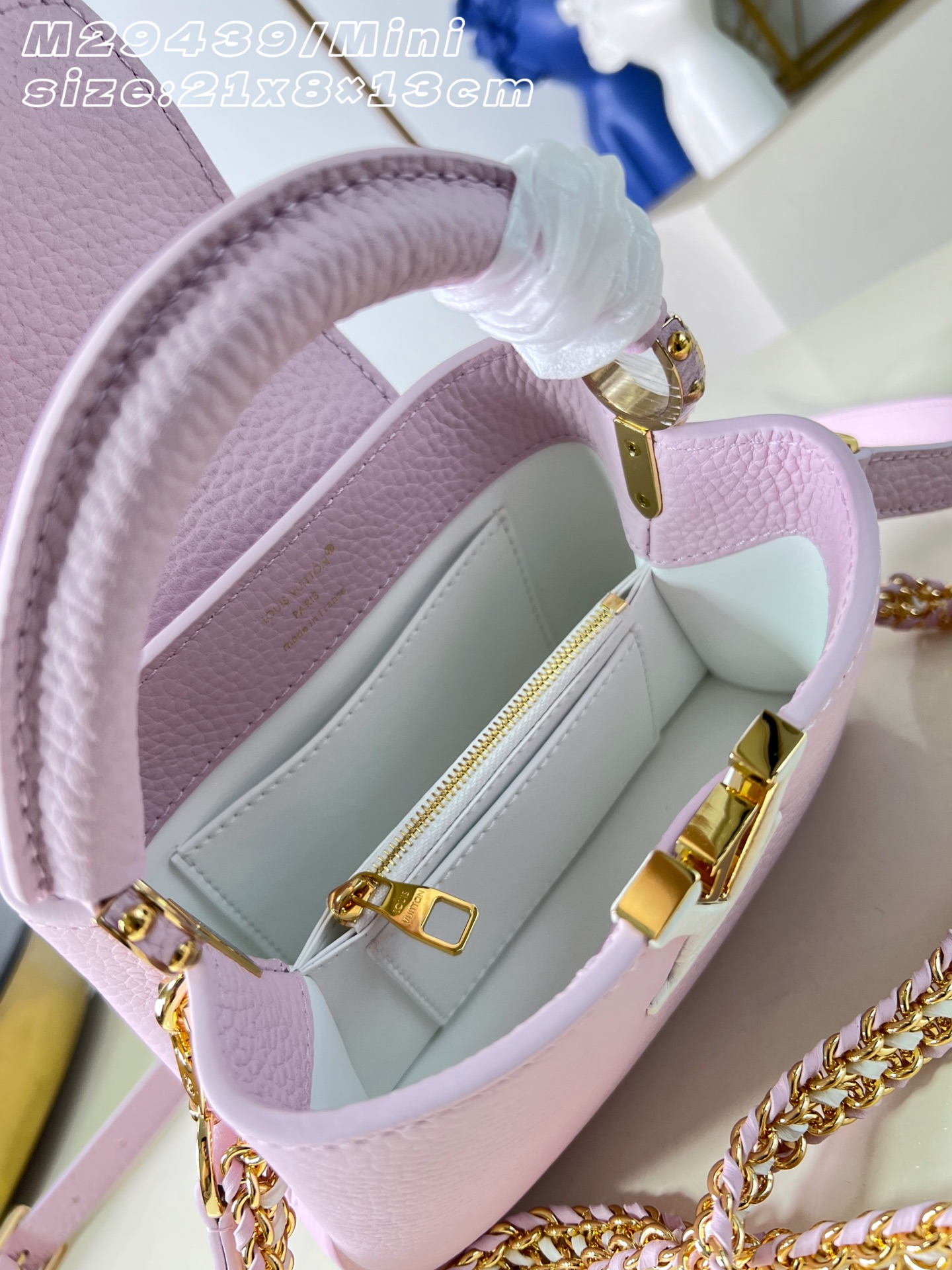 [Louis Vuitton] LV 루이비통 Capucines mini 카퓌신 미니 토트백 가방