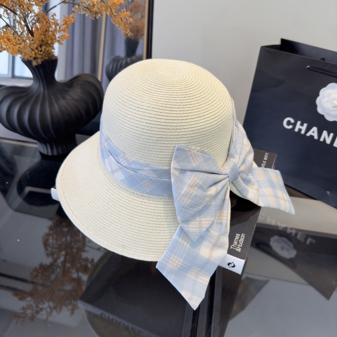 샤넬(CHANEL) 페이퍼 라피아 햇 모자