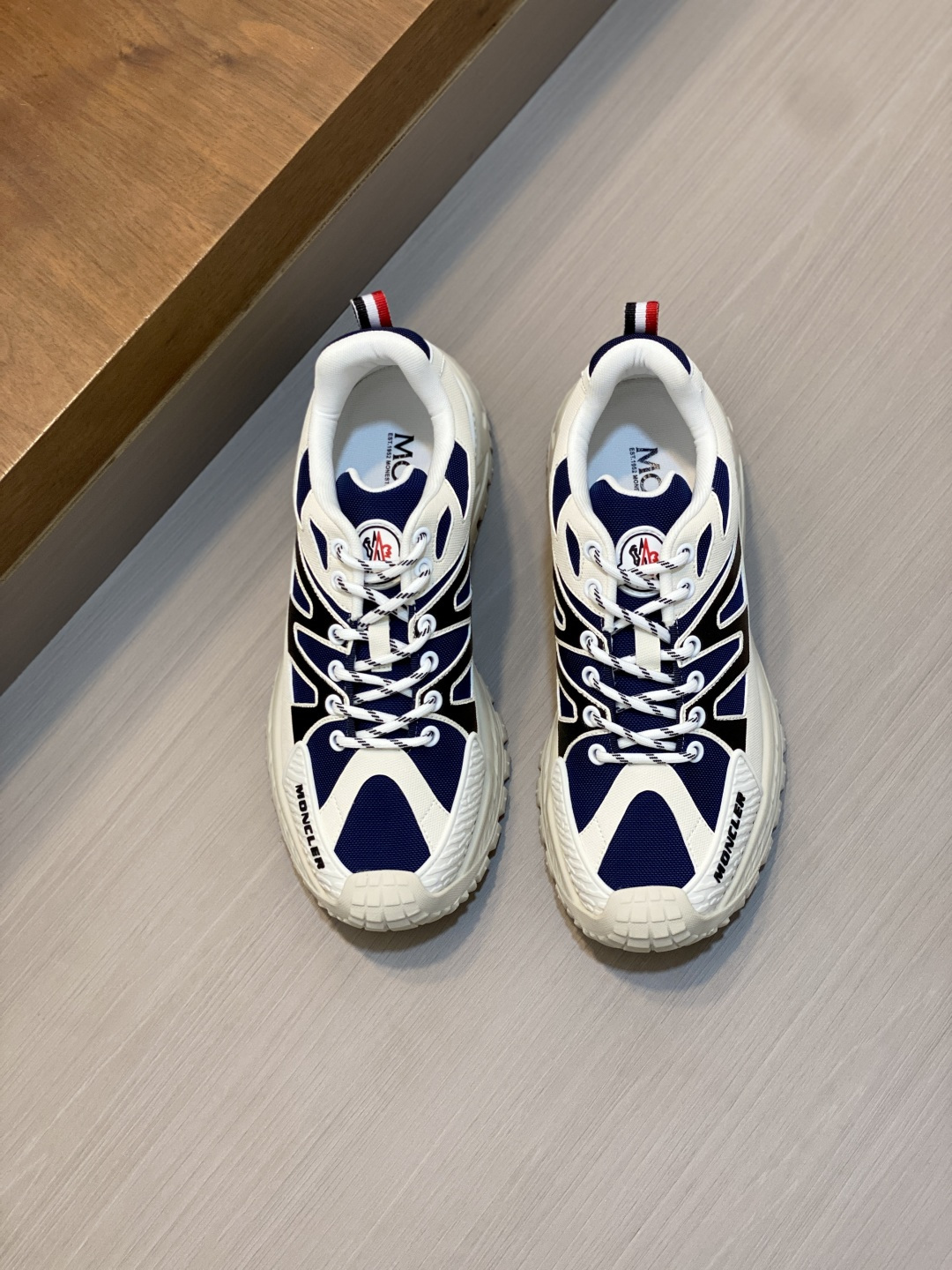 [Moncler] 몽클레어 몽클레르 프리미엄 메시 & 네오프렌 콤비 스니커즈 신발
