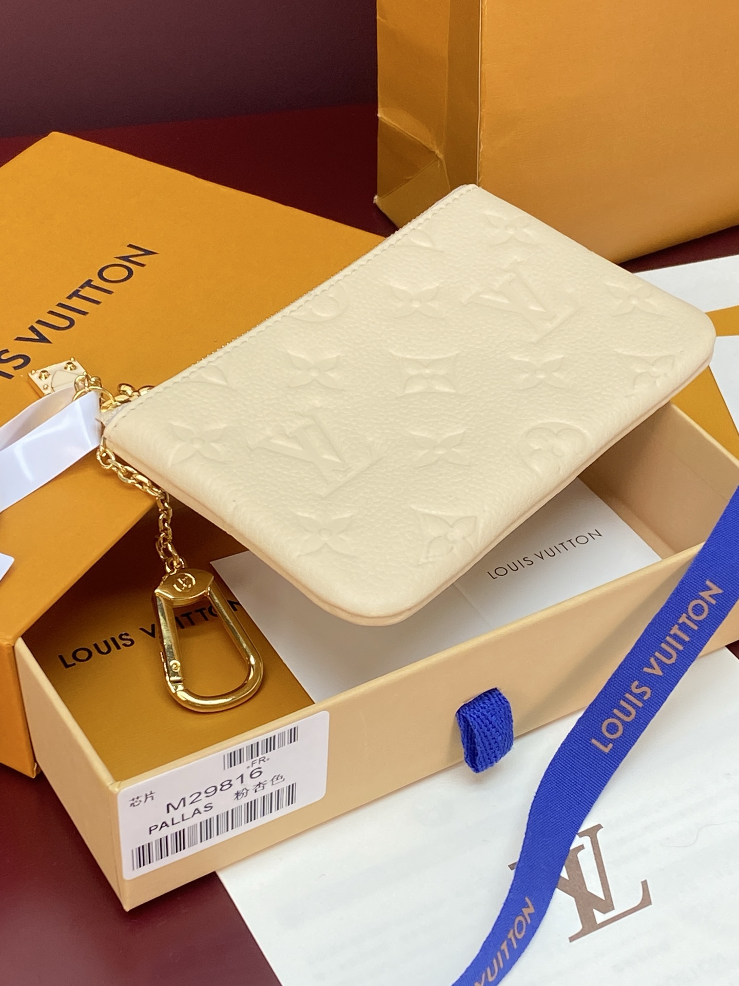[Louis Vuitton] LV 루이비통 엠프레인 하이 섬머 키 앤 코인 파우치 지갑 M29816