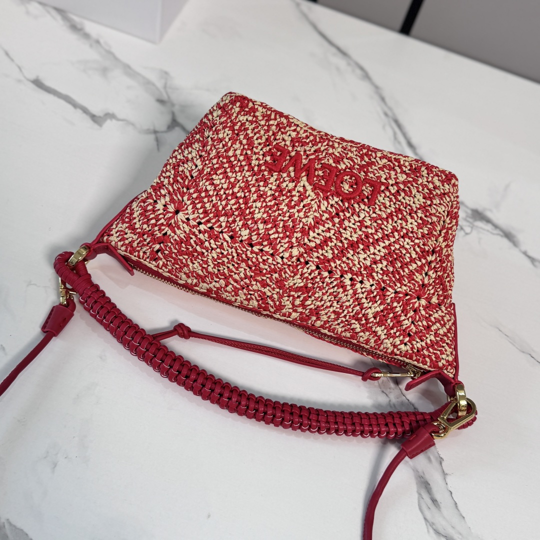 LOEWE 로에베 미니 클래식 카프스킨 & 라피아 칼라 백 가방 / 11268