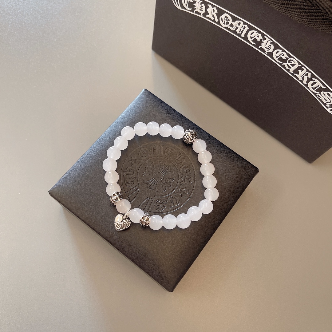 크롬하츠(CHROME HEARTS) 빈티지 크로스 비즈 팔찌 악세사리