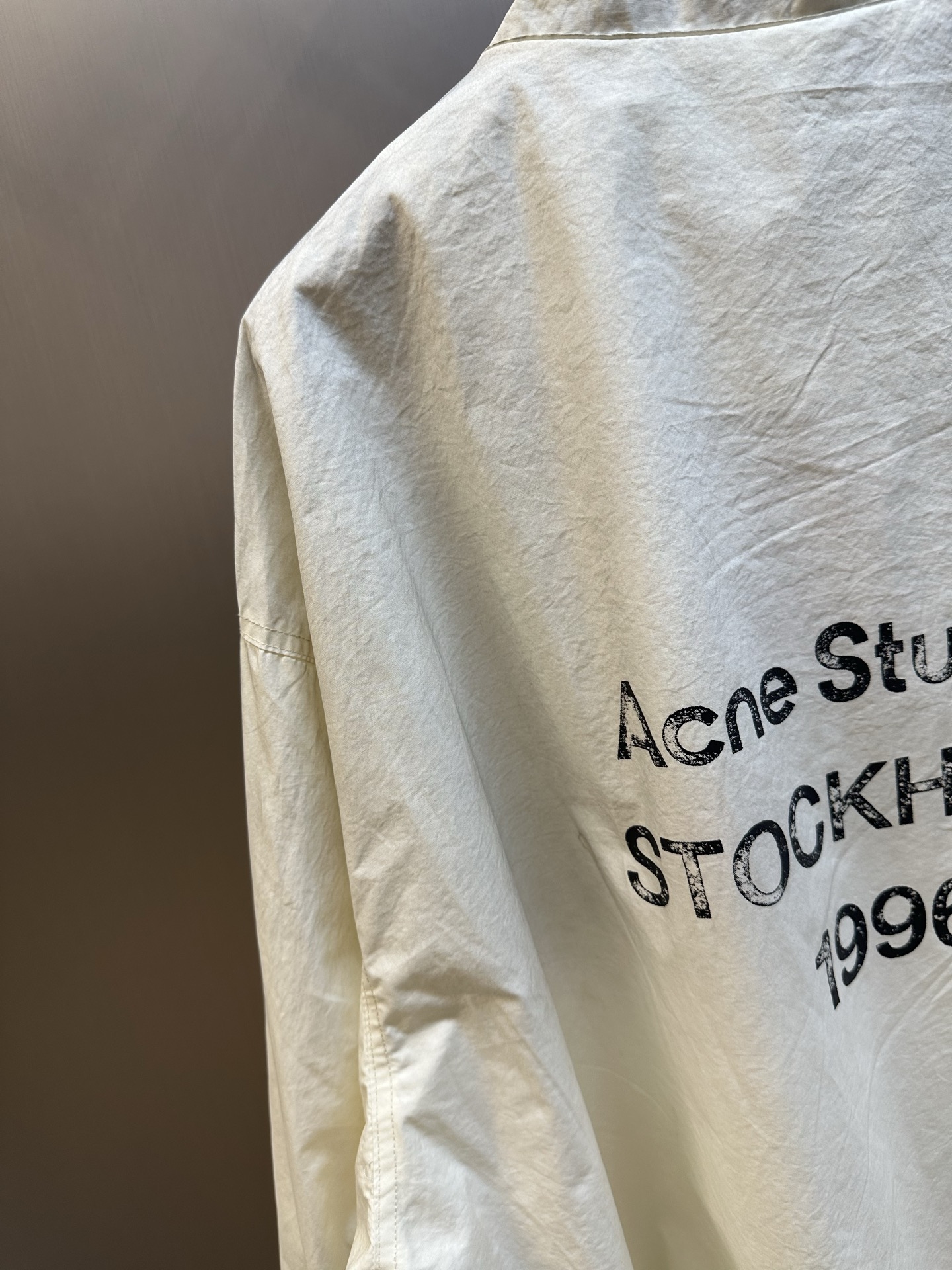 아크네(Acne studios) 빈티지 워싱 더블 지퍼 재킷 상의 의류
