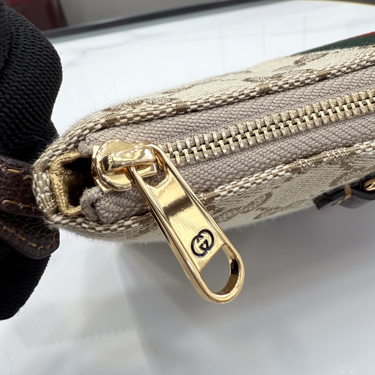 [Gucci] 구찌 Generation 26SS 홀스빗 웹 GG 캔버스 미니 숄더백 가방