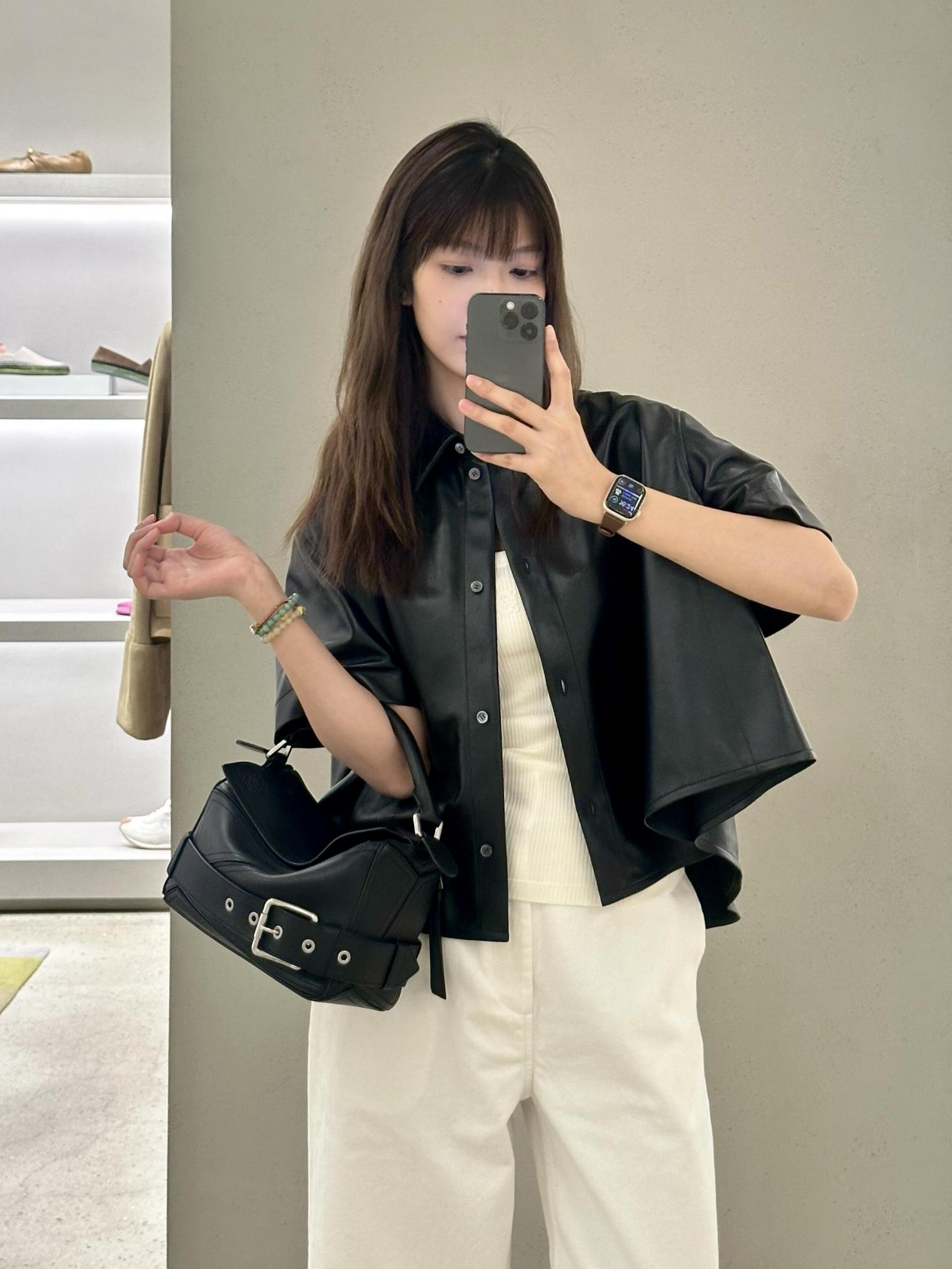 Loewe Puzzle Biker 로에베 퍼즐 스몰 백 가방
