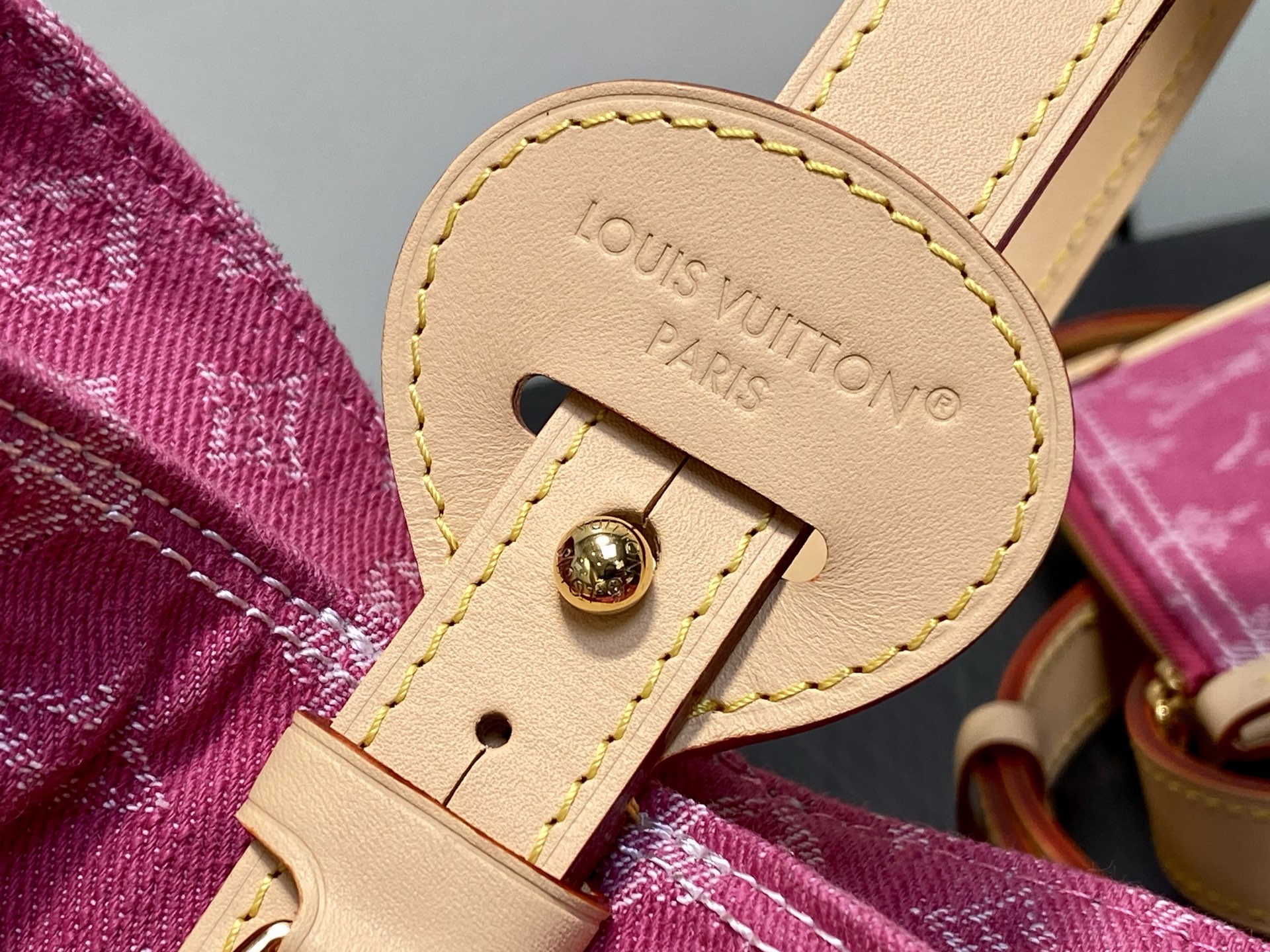 [Louis Vuitton] LV 루이비통 데님 랑데뷰 ALL IN BB 올 인 BB 버킷백 가방