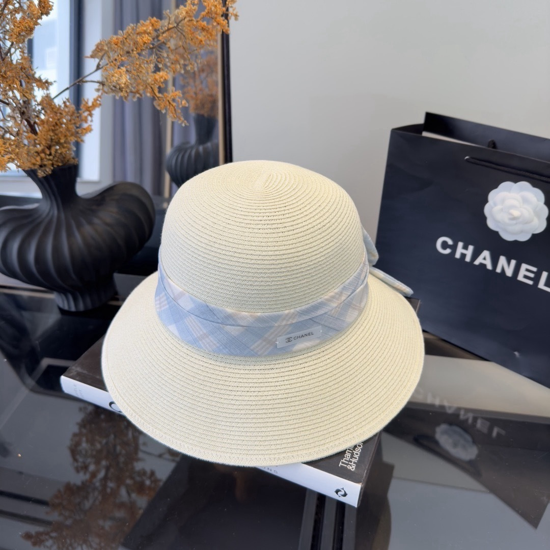 샤넬(CHANEL) 페이퍼 라피아 햇 모자